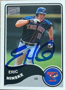 Eric Hinske Autographed 2003 Bazooka #210