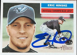 Eric Hinske Autographed 2005 Topps Heritage #285
