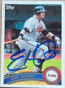 Eric Hinske Autographed 2011 Topps #482