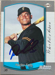 Pedro Feliz Autographed 2000 Bowman Draft Picks & Prospects #51