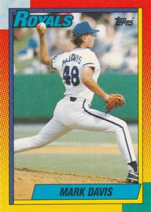 1990 Topps Traded #24T Mark Davis NM-MT Kansas City Royals 