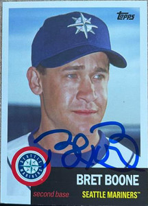 Bret Boone Autographed 2016 Topps Archives #4