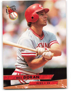 1993 Ultra #28 Bill Doran VG Cincinnati Reds 