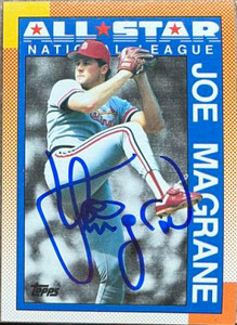Joe Magrane Autographed 1990 Topps #406