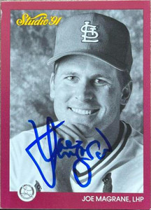 Joe Magrane Autographed 1991 Studio #235