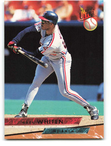 1993 Ultra #193 Mark Whiten VG Cleveland Indians 
