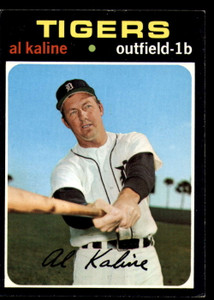 1971 Topps #180 Al Kaline UER VG Detroit Tigers 