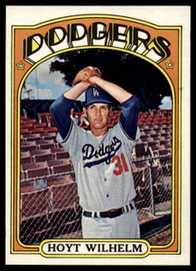 SOLD 90393 1972 Topps #777 Hoyt Wilhelm VG Los Angeles Dodgers 