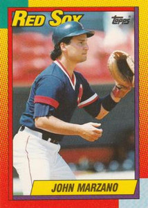 1990 Topps Traded #69T John Marzano NM-MT Boston Red Sox 