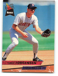 1993 Ultra #232 Terry Jorgensen VG Minnesota Twins 