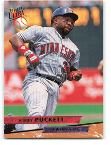 SOLD 55249 1993 Ultra #236 Kirby Puckett VG Minnesota Twins 