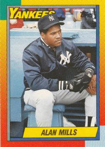 1990 Topps Traded #75T Alan Mills NM-MT RC Rookie New York Yankees 