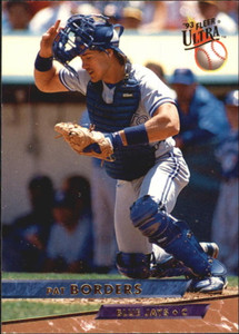 1993 Ultra #287 Pat Borders VG Toronto Blue Jays 