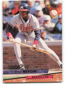 1993 Ultra #310 Otis Nixon VG Atlanta Braves 