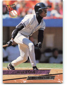 1993 Ultra #346 Alex Cole VG Colorado Rockies 