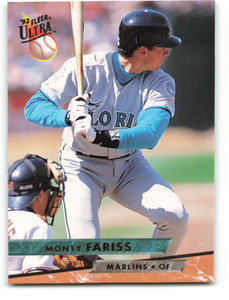 1993 Ultra #374 Monty Fariss VG Florida Marlins 
