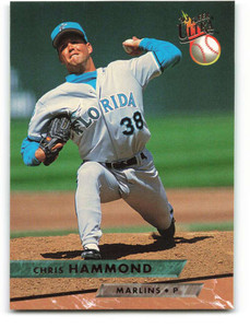 1993 Ultra #377 Bryan Harvey VG Florida Marlins 