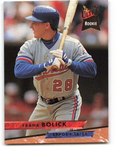1993 Ultra #412 Frank Bolick VG Montreal Expos 