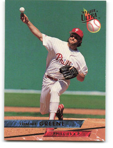 1993 Ultra #441 Tommy Greene VG Philadelphia Phillies 