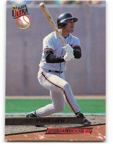 1993 Ultra #486 Dave Martinez VG San Francisco Giants 