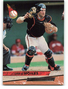 1993 Ultra #495 Chris Hoiles VG Baltimore Orioles 