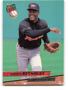 1993 Ultra #499 Harold Reynolds VG Baltimore Orioles 