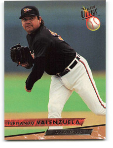 1993 Ultra #503 Fernando Valenzuela VG Baltimore Orioles 