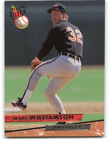 1993 Ultra #504 Mark Williamson VG Baltimore Orioles 