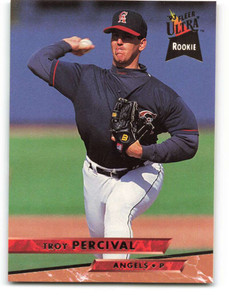 1993 Ultra #522 Troy Percival VG California Angels 