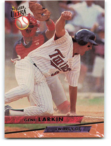 1993 Ultra #584 Gene Larkin VG Minnesota Twins 