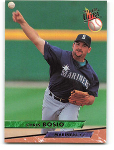 1993 Ultra #614 Chris Bosio VG Seattle Mariners 