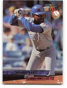 1993 Ultra #631 Manuel Lee VG Texas Rangers 
