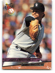 1993 Ultra #357 Bruce Ruffin VG Colorado Rockies 