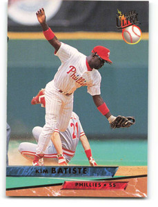 1993 Ultra #436 Kim Batiste VG Philadelphia Phillies 