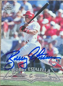Bobby Estalella Autographed 1998 Pacific Silver #379