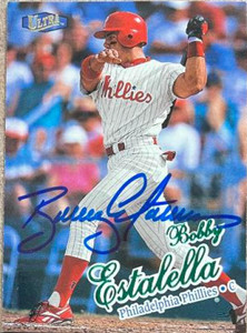 Bobby Estalella Autographed 1998 Fleer Ultra #407