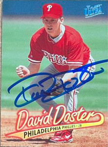 David Doster Autographed 1997 Fleer Ultra #248