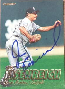 Jim Eisenreich Autographed 1997 Fleer #604