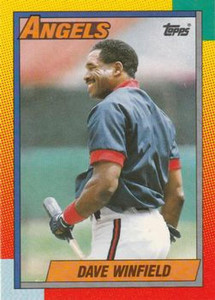 1990 Topps Traded #130T Dave Winfield NM-MT California Angels 