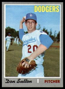 1970 Topps #622 Don Sutton VG Los Angeles Dodgers 