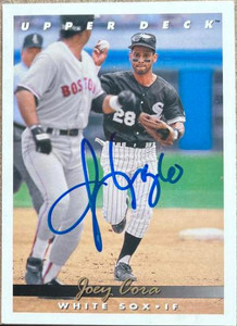 Joey Cora Autographed 1993 Upper Deck #742