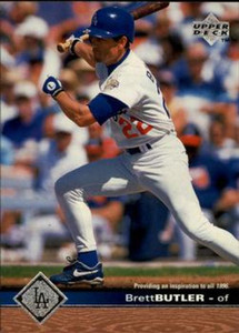 1997 Upper Deck #90 Brett Butler NM-MT Los Angeles Dodgers 