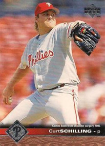 1997 Upper Deck #156 Curt Schilling NM-MT Philadelphia Phillies 