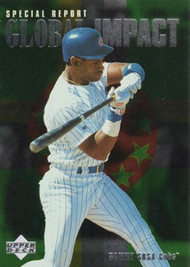 1997 Upper Deck #189 Sammy Sosa GI NM-MT Chicago Cubs 