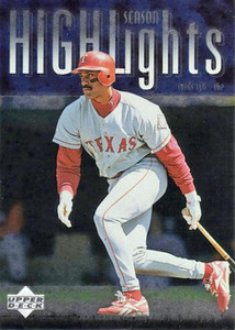 1997 Upper Deck #219 Juan Gonzalez CL SH NM-MT Texas Rangers 