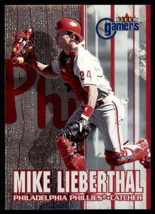 2000 Fleer Gamers #40 Mike Lieberthal NM-MT Philadelphia Phillies 