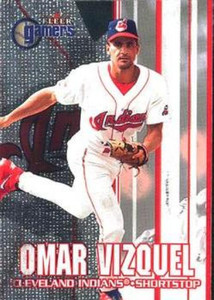 2000 Fleer Gamers #60 Omar Vizquel NM-MT Cleveland Indians 
