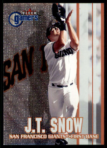 2000 Fleer Gamers #62 J.T. Snow NM-MT San Francisco Giants 