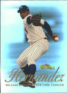 SOLD 142455 2000 Fleer Showcase #67 Orlando Hernandez NM-MT New York Yankees 