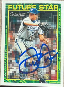 Billy Brewer Autographed 1994 Topps Gold #123